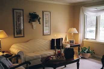 Susan's Living Room After